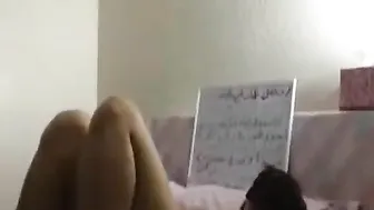 افلام سكس خليجي في ليلة الدخلة تصوير خفي دخلة جامدة عرب نار